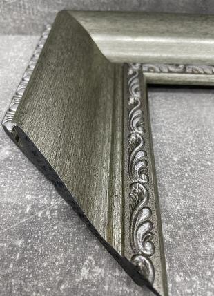 Зеркало в широкой багетной раме 176х56 в полный рост, стильное напольное...