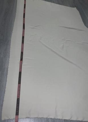 Тканина відріз розмір 152*93 см бежева сіра3 фото