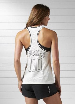 Майка reebok les mills bodypump 100 jersey tank top - s-m5 фото