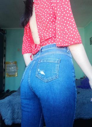 Рваные джинсы от missguided5 фото
