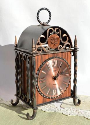 Роскошные часы настольные старинные. годинник.