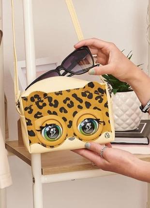 Интерактивная сумочка леопард леолюкс purse pets leoluxe leopard3 фото