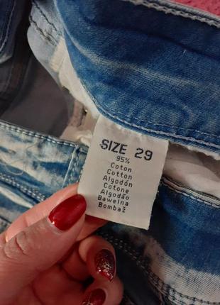 Шорты fashion jeans Autry короткие коттон светлые джинсовые рваные голубые10 фото