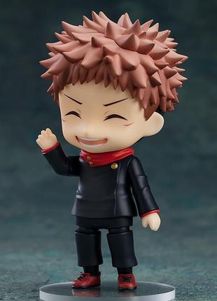 Оригинальная аниме фигурка нендороид итадори из магической битвы, nendoroid jujutsu kaisen yuji itadori 14792 фото