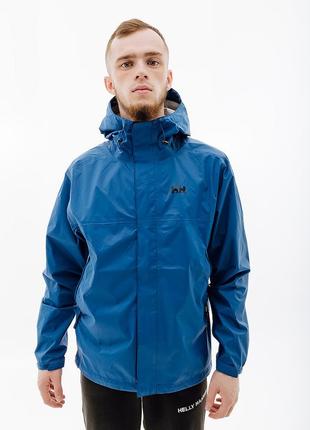 Мужская куртка helly hansen loke jacket голубой l (7d62252-606 l)4 фото