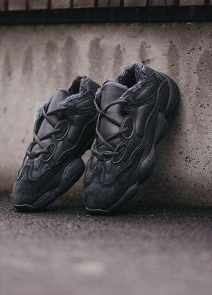 Кроссовки мужские adidas yeezy boost 500 black5 фото