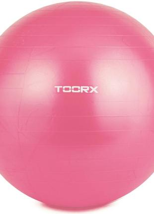 М'яч для фітнесу toorx gym ball fuchsia 55 cm (ahf-069)