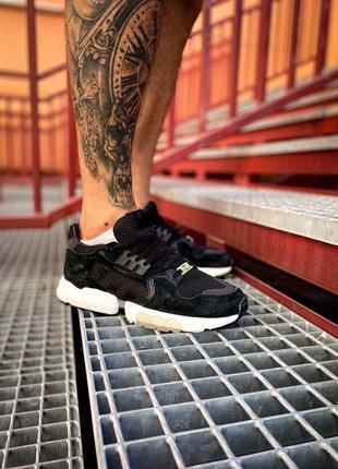 Чоловічі кросівки  adidas torsion black white