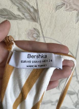 Летний комбинезон в полоску bershka5 фото