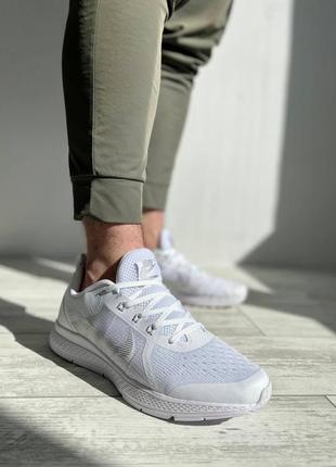 Жіночі кросівки  nike zoom white silver2 фото
