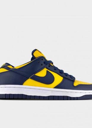 Женские кроссовки  nike dunk low michigan