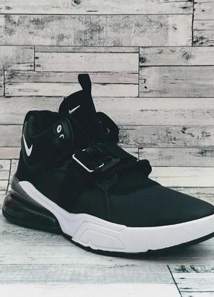 Мужские кроссовки  nike air force 270 black white 25 фото