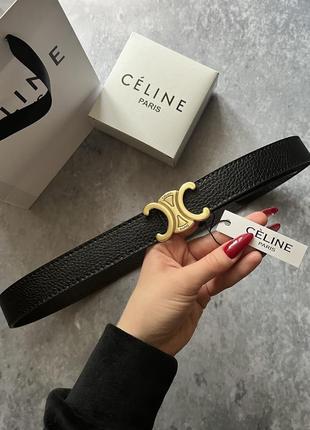 Жіночий якісний ремінь в стилі celine sale