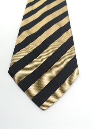 Краватка з смужкою massimo datti, італія, шовковий6 фото