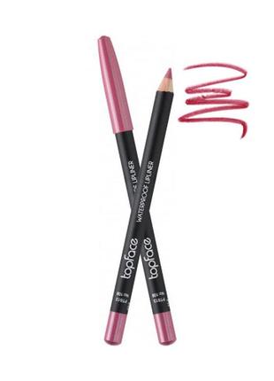 Карандаш для губ водостойкий topface "waterproof lipliner", 108