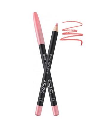 Карандаш для губ водостойкий topface "waterproof lipliner", 103