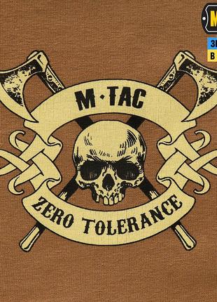 M-tac футболка zero tolerance coyote brown 3xl5 фото