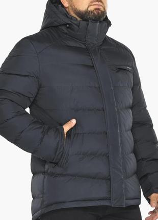 Мужская чёрная зимняя куртка braggart  aggressive8 фото