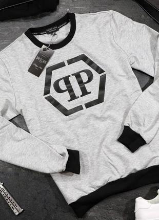 Кофта з пуховим ворсом (начіс) philipp plein асортимент