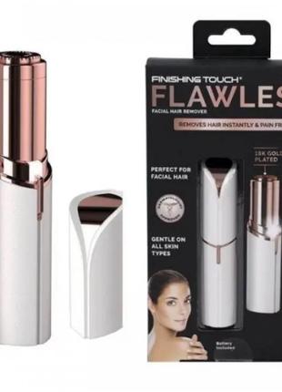 Электрический эпилятор для лица flawless в виде губной помады для бровей lk202209-30 (100)