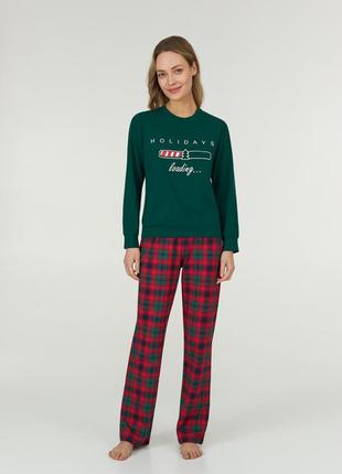 Пижама женская новогодняя ellen holidays loading зимняя 0580/01/01