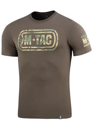 M-tac футболка logo dark olive m