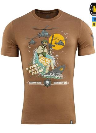 M-tac футболка surf club coyote brown 2xl3 фото