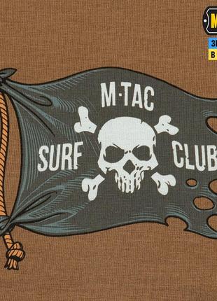 M-tac футболка surf club coyote brown 2xl5 фото