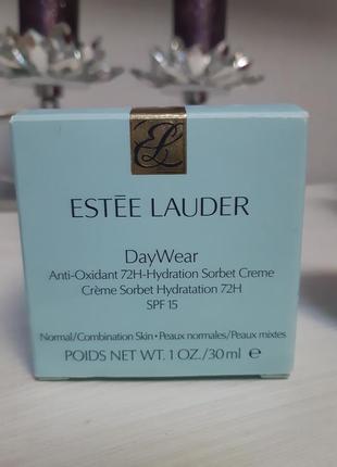 Эсти лаудер увлажняющий гель-сорбет estee lauder daywear anti-oxidant 72h-hydration sorbet creme spf 153 фото