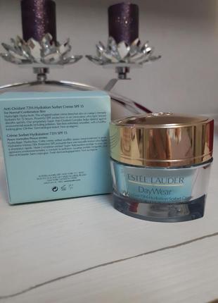 Эсти лаудер увлажняющий гель-сорбет estee lauder daywear anti-oxidant 72h-hydration sorbet creme spf 152 фото