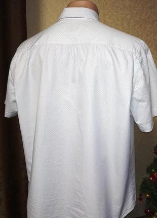 Летняя рубашка george с коротким рукавом. размер l.3 фото