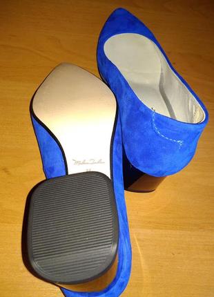 Ексклюзивні сині туфлі3 фото
