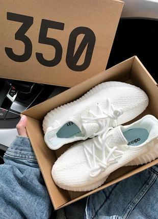 Adidas yeezy boost  350 white 🔺женские кроссовки1 фото