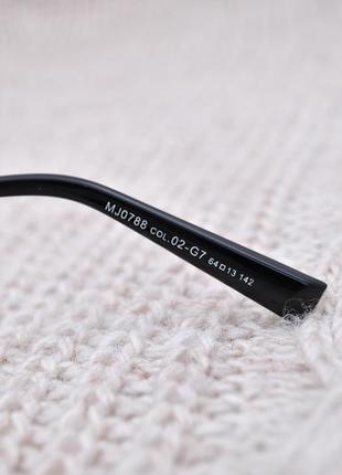 Фірмові сонцезахисні окуляри крапля з бічної шорой marc john polarized mj07882 фото