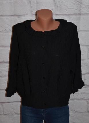 Блуза з фактурної тканини "intropia"