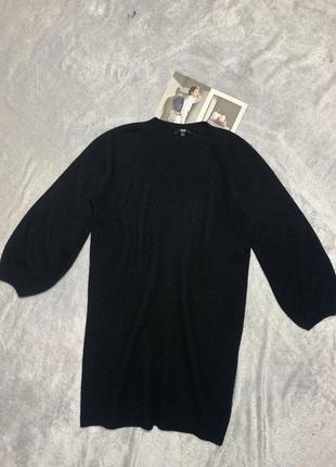 Uniqlo шерстяное платье миди3 фото