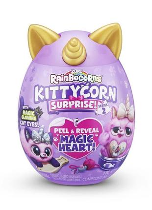 М'яка іграшка-сюрприз rainbocorn-g (серія  2 kittycorn surprise),  арт. 9279g7 фото