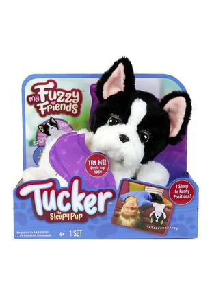 Інтерактивна іграшка my fuzzy friend tucker the sleepy puppy - такер сонне цуценя, 18537