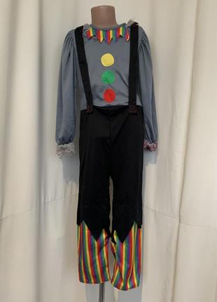 Клоун арлекин костюм карнавальный нюансы1 фото