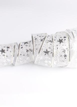 Світлодіодна ялинкова гірлянда у вигляді стрічки 100 led 10 метрів christmas decoration white4 фото