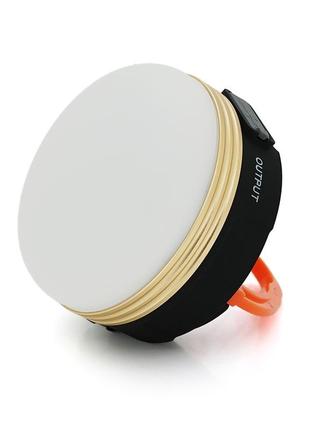 Ліхтарик для кемпінгу voltronic q5n, 3 режими, корпус-пластик, ударостійкий, ip44, вбудований акум 1800mah,