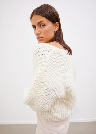 Пуловер, свитер h&m, размер 50-52 (арт 1620)4 фото