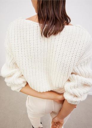 Пуловер, свитер h&m, размер 50-52 (арт 1620)2 фото