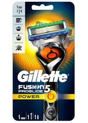 Станок для бритья мужской gillette fusion proglide флексболл пауэр с 1 сменным картриджем