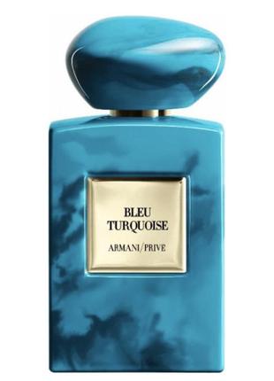 Духи унисекс giorgio armani prive bleu turquoise (тестер) 100 ml.