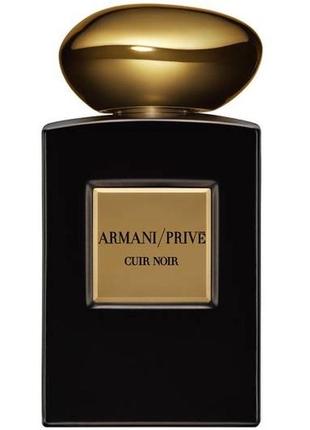 Духи унісекс giorgio armani cuir noir (тестер) 100 ml.