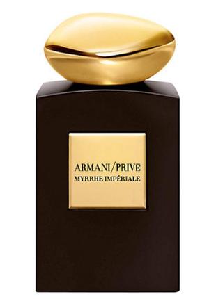 Парфуми унісекс armani prive myrrhe imperiale 100 ml.