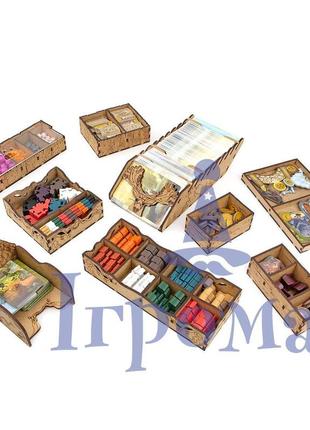 Органайзер для настільної гри евердел/organizer for boardgame everdell4 фото