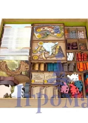 Органайзер для настольной игры эверделл / organizer for boardgame everdell