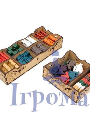 Органайзер для настільної гри евердел/organizer for boardgame everdell5 фото